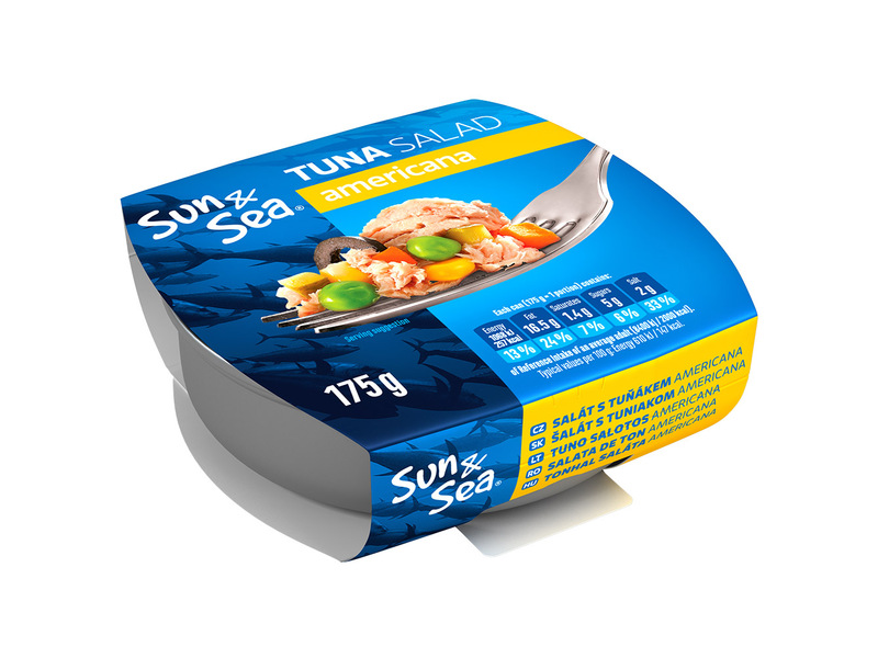 Salát s tuňákem Americana 175g  SUN&SEA