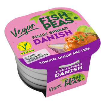 Veganská pomazánka s hrachovou bílkovinou Danish 125g FishPeas